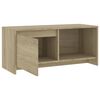vidaXL Mobile Porta TV Rovere Sonoma 90x35x40 cm in Truciolato