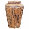 vidaXL Vaso Decorativo 40x60 cm in Legno Massello di Teak