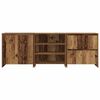 vidaXL Credenza 3 pcs Legno vecchio 70 x 41 x 75 cm Legno multistrato