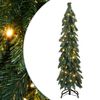 vidaXL Albero di Natale Artificiale Preilluminato con 60 LED 120 cm