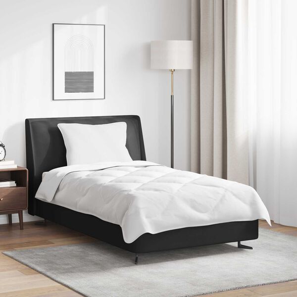 vidaXL Set di Piumoni con cuscino 2 pcs Bianco Microfibra