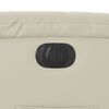 VidaXL Poltrona Reclinabile Elettrica Crema in Similpelle