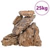 vidaXL Pietre del Drago 25 kg Colori Misti 10-30 cm