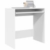 vidaXL Scrivania Bianco 77,5 x 43 x 79 cm Legno multistrato