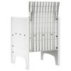 vidaXL Sedia da Giardino 2 pcs Bianco 53 x 49 x 85 cm PP