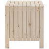 vidaXL Contenitore con Coperchio RANA 80x49x54 cm Legno Massello Pino