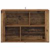 vidaXL Credenza Legno vecchio 80 x 30 x 53 cm Legno multistrato