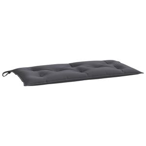 vidaXL Cuscino per Panca Antracite 100x50x7 cm in Tessuto Oxford