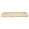vidaXL Cuscino Beige 120 x 60 x 12 cm Tessuto Oxford