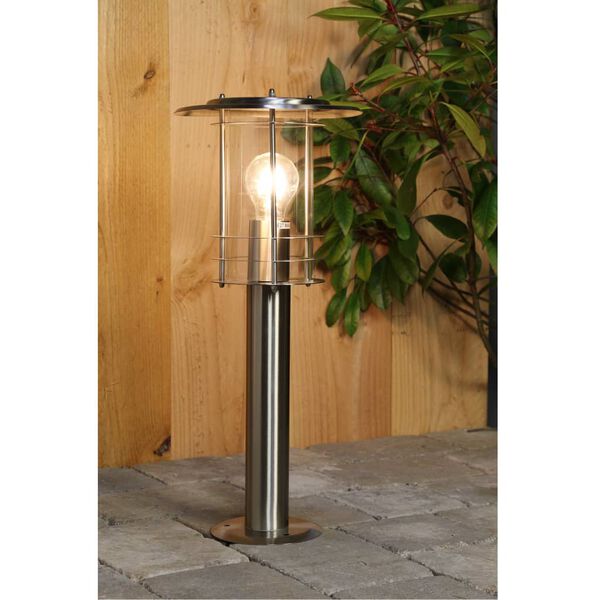 Luxform Paletto di Luce da Giardino Phoenix Argento 230 V LUX1707S
