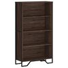 vidaXL Libreria Rovere Marrone 80x31x137,5 cm in Legno Multistrato