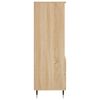 vidaXL Credenza Rovere Sonoma 40x36x110 cm in Legno Multistrato