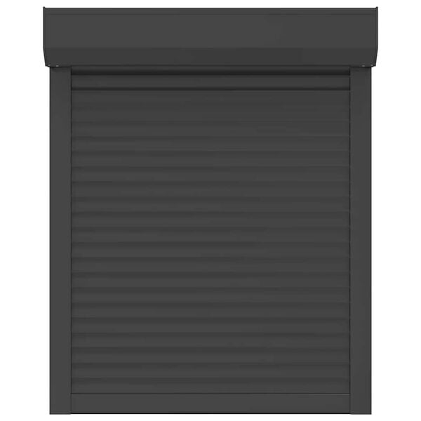 vidaXL Tapparella Avvolgibile in Alluminio 80x100 cm Antracite