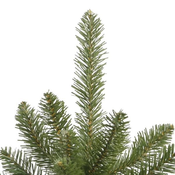 vidaXL Albero di Natale Artificiale Incernierato con Base Verde 270 cm
