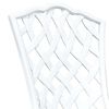 vidaXL Set di Tavolo da Giardino 3 pcs Bianco Alluminio pressofuso