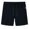 vidaXL Pantaloncini per Bambini con Coulisse Blu Marino 92