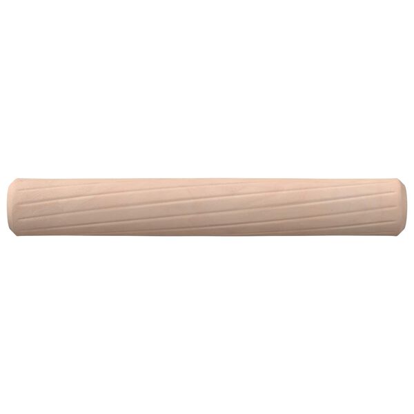 vidaXL Dowel in legno 12 pcs Marrone &Oslash;6 x 40 mm Legno massello