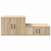 vidaXL Armadio 2 pcs Rovere Sonoma 118 x 41 x 40 cm Legno multistrato