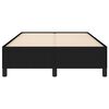 vidaXL Giroletto senza Materasso Nero 120x200 cm Tessuto