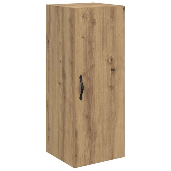 vidaXL Pensile Rovere artigianale 34,5 x 34 x 90 cm Legno multistrato