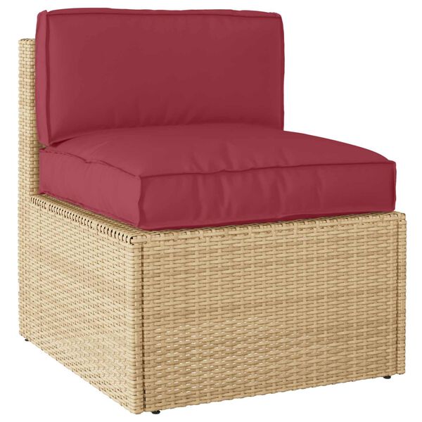 vidaXL Set di Cuscini per Pallet 2 pcs Nero 80 x 80 x 12 cm