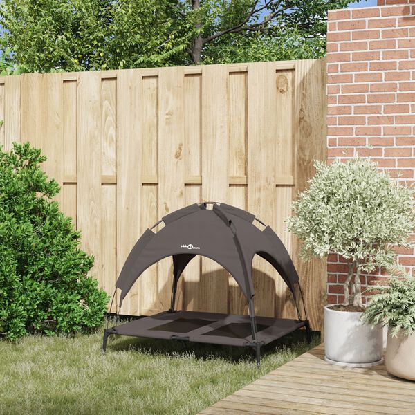 vidaXL Letto per Cani Marrone 92 x 77 x 82,5 cm Acciaio