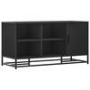 vidaXL Scarpiera Nera 100x40x53,5 cm in Truciolato e Metallo