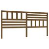 vidaXL Testiera per Letto ambra 186x4x100 cm in Legno Massello di Pino