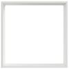 vidaXL Bordura per Prato Bianco 40 x 40 x 13 cm Acciaio