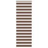 vidaXL Tenda a Rullo Zebra Larghezza Tessuto 85,9 cm Poliestere
