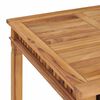 vidaXL Tavolo da Pranzo per Giardino 80x80x80 cm in Massello di Teak