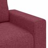 vidaXL Poltrona Rosso Vino 100x77x82 cm in Tessuto