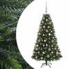 vidaXL Albero di Natale Artificiale con Palline 120 cm 150 LED