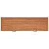 vidaXL Mobile Porta TV 120x40x45 cm in Legno Massello di Teak
