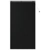 vidaXL Tenda Veneziana Nero 125 x 250 cm 35 mm