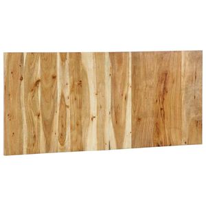 vidaXL Testiera 120 cm in Legno Massello di Acacia