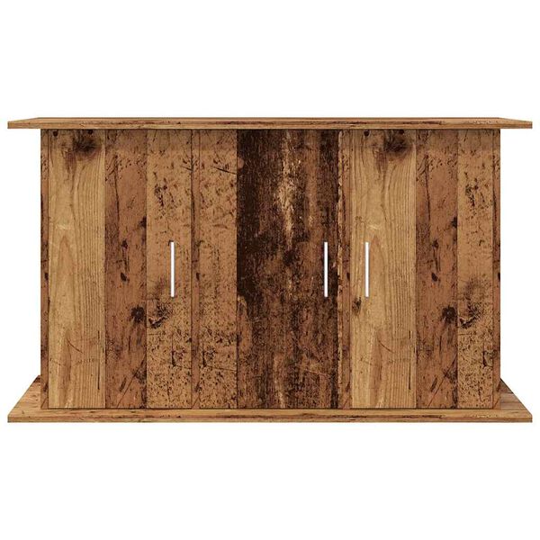 vidaXL Supporto Acquario 101x41x58cm in Legno Multistrato Legno Antico