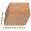 vidaXL Tappetino a Incastro 24 pz Venature Legno 8,64 ㎡ Schiuma EVA