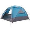 vidaXL Tenda a cupola con tetto rimovibile Blu 8 persone