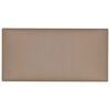 vidaXL Testiera da Parete 12 pz 60 x 30 cm Cappuccino Tessuto