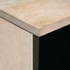 vidaXL Armadio da Notte Beige 50 x 33 x 62 cm Legno massello di acacia