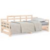 vidaXL Dormeuse Estraibile in Legno Massello di Pino 2x(80x200) cm