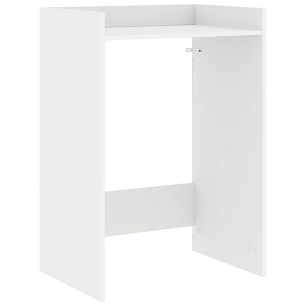 vidaXL Mobiletto per lavatrice Bianco 67,5 x 48 x 97 cm