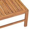 vidaXL Tavolino da Giardino 63x63x30 cm in Massello di Teak