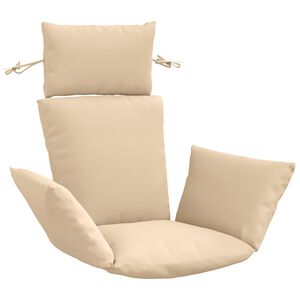 vidaXL Cuscino Adirondack PUTTEN 100% Poliestere Crema