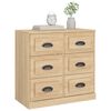vidaXL Credenza Rovere Sonoma 70x35,5x67,5 cm in Legno Multistrato