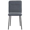 vidaXL Sedie da Pranzo 2 pz Grigio Scuro in Velluto