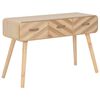 vidaXL Tavolo Consolle 100x35x68 cm in Legno Massello