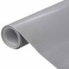 vidaXL Pellicola per Auto 4D Argento 100x150 cm
