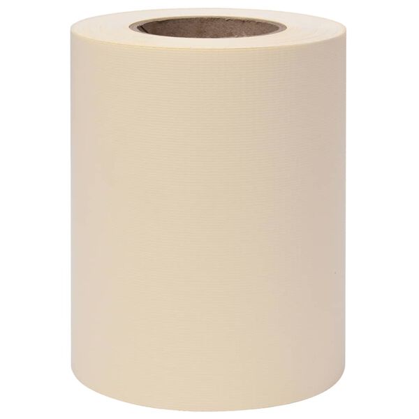 vidaXL Recinzione Frangivento da Giardino PVC 35x0,19 m Crema